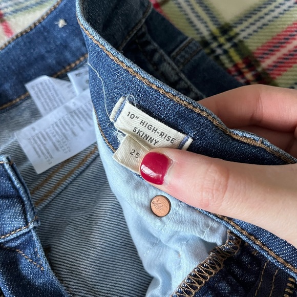 Madewell 10” High Rise Skinny Jean - Picture 5 of 7